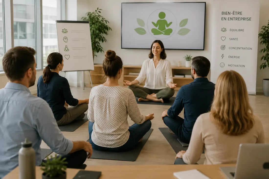 Atelier bien-être en entreprise